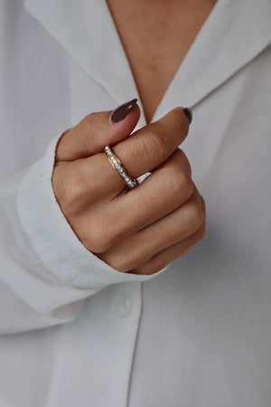 Bling bague anti-stress or