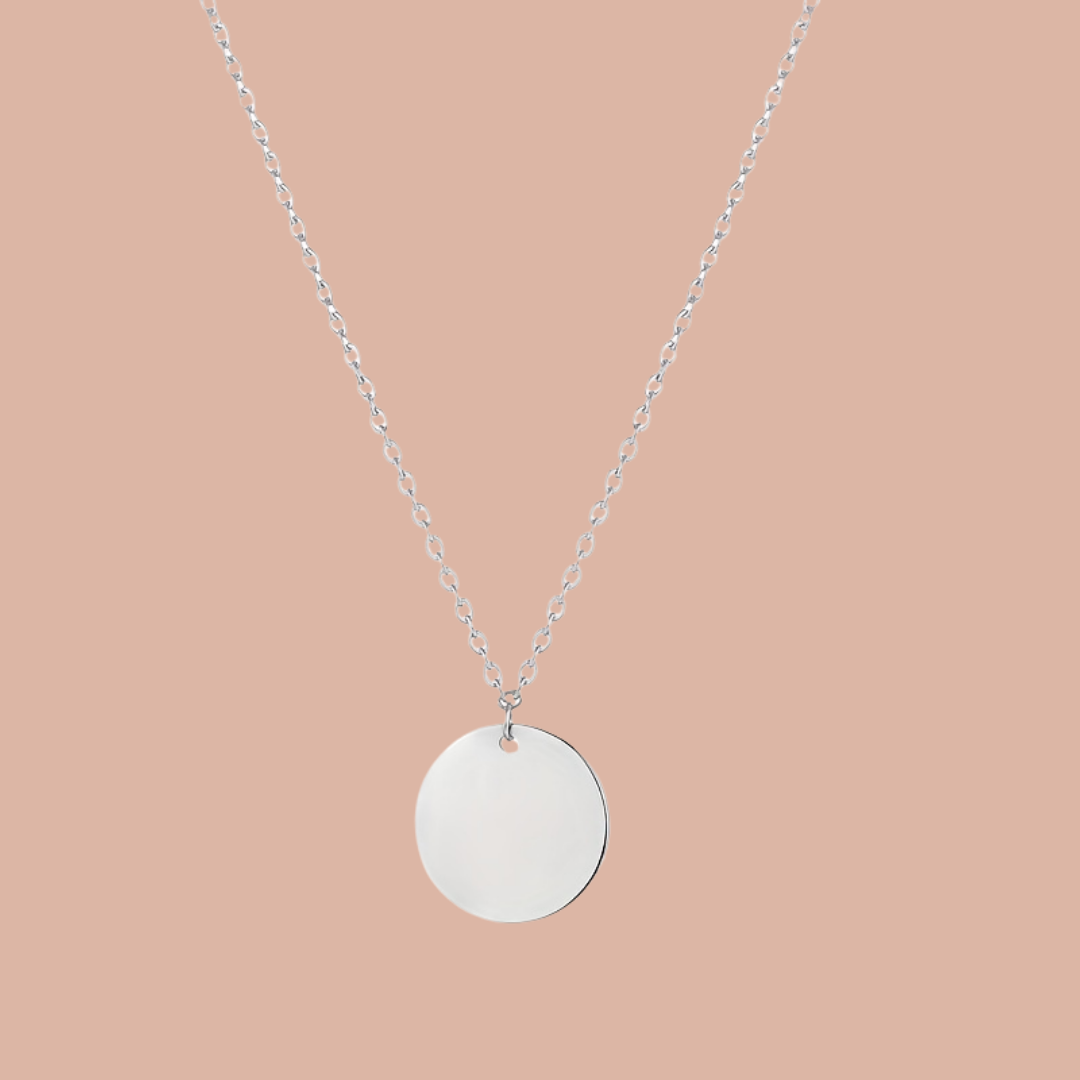 Collier médaillon 15mm