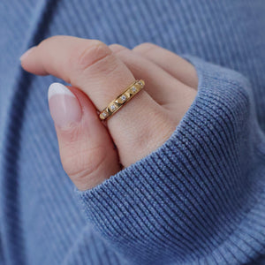 Hexago bague anti-stress