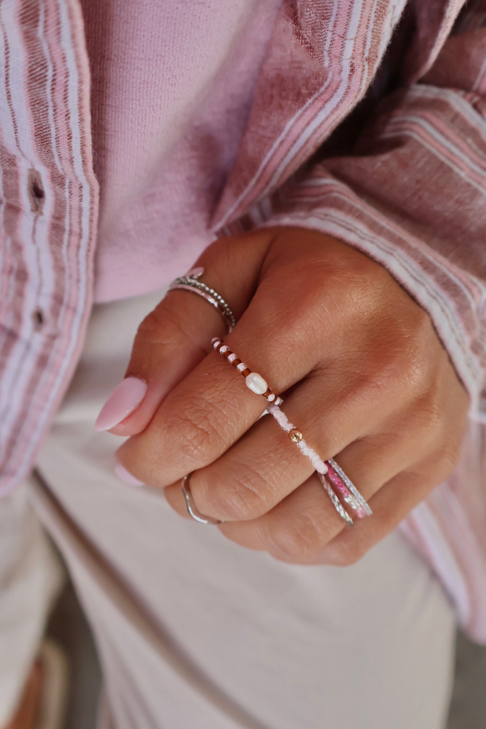 Pink latte