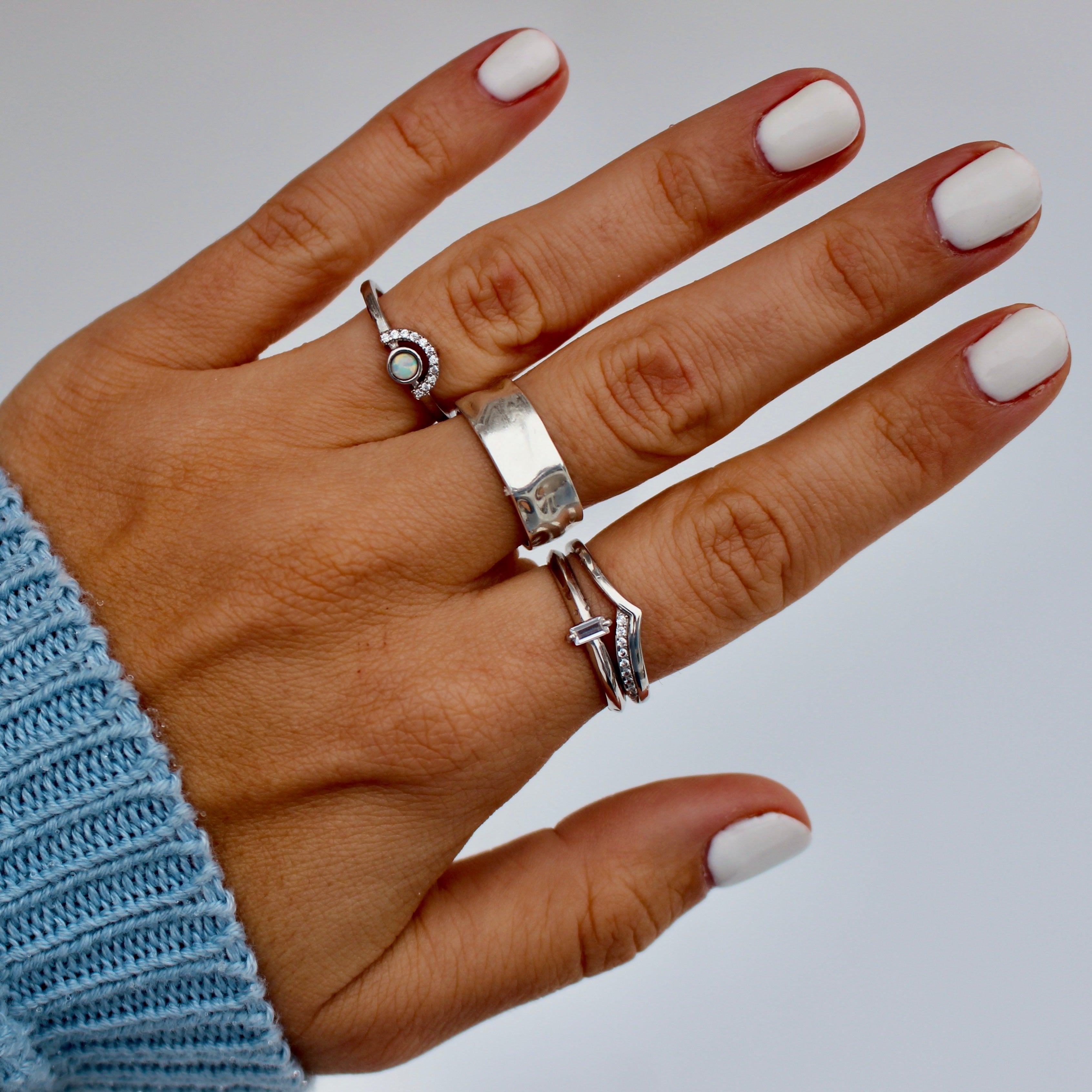 Bague Vëga en argent sterling 925 par créatival