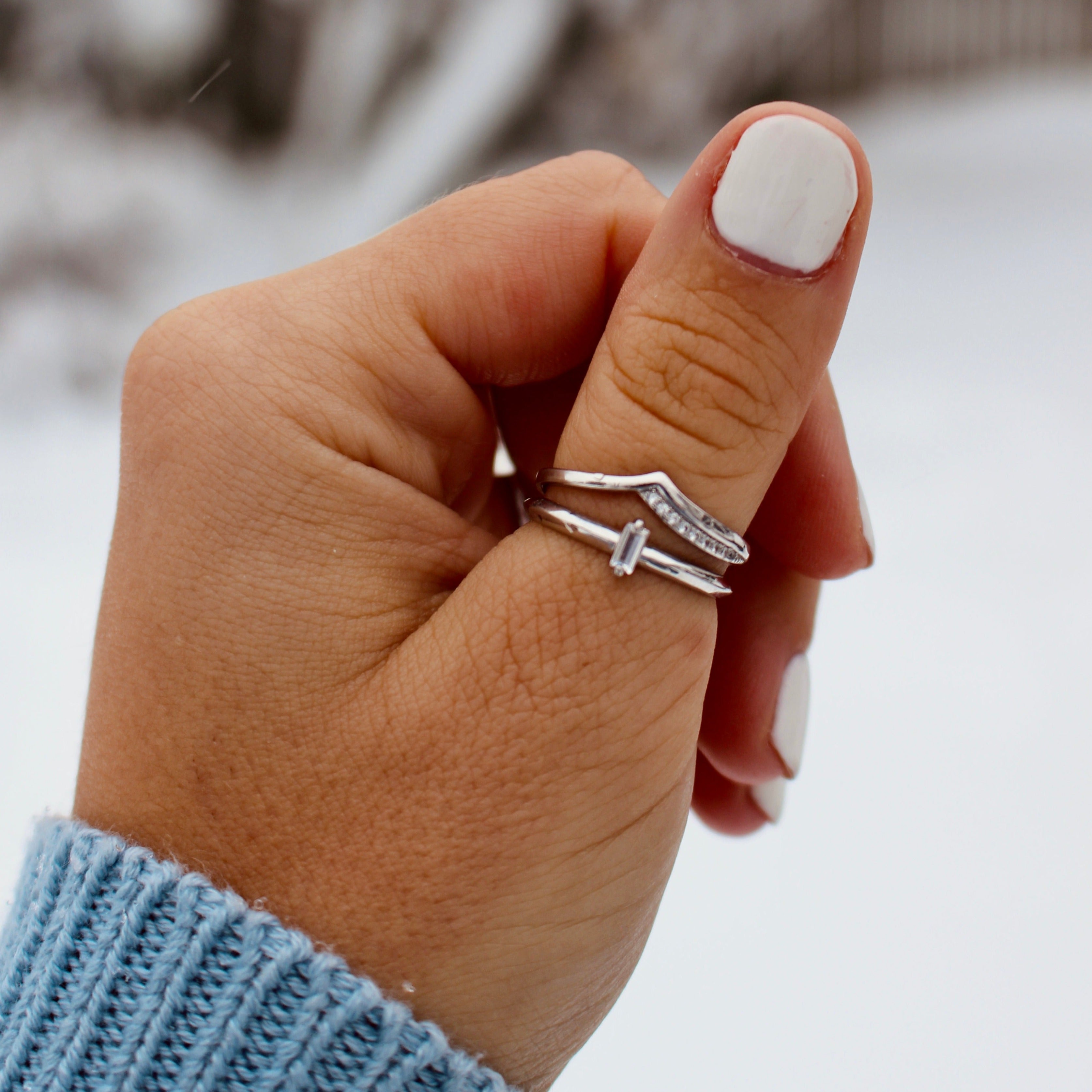 Bague Vëga en argent sterling 925 par créatival