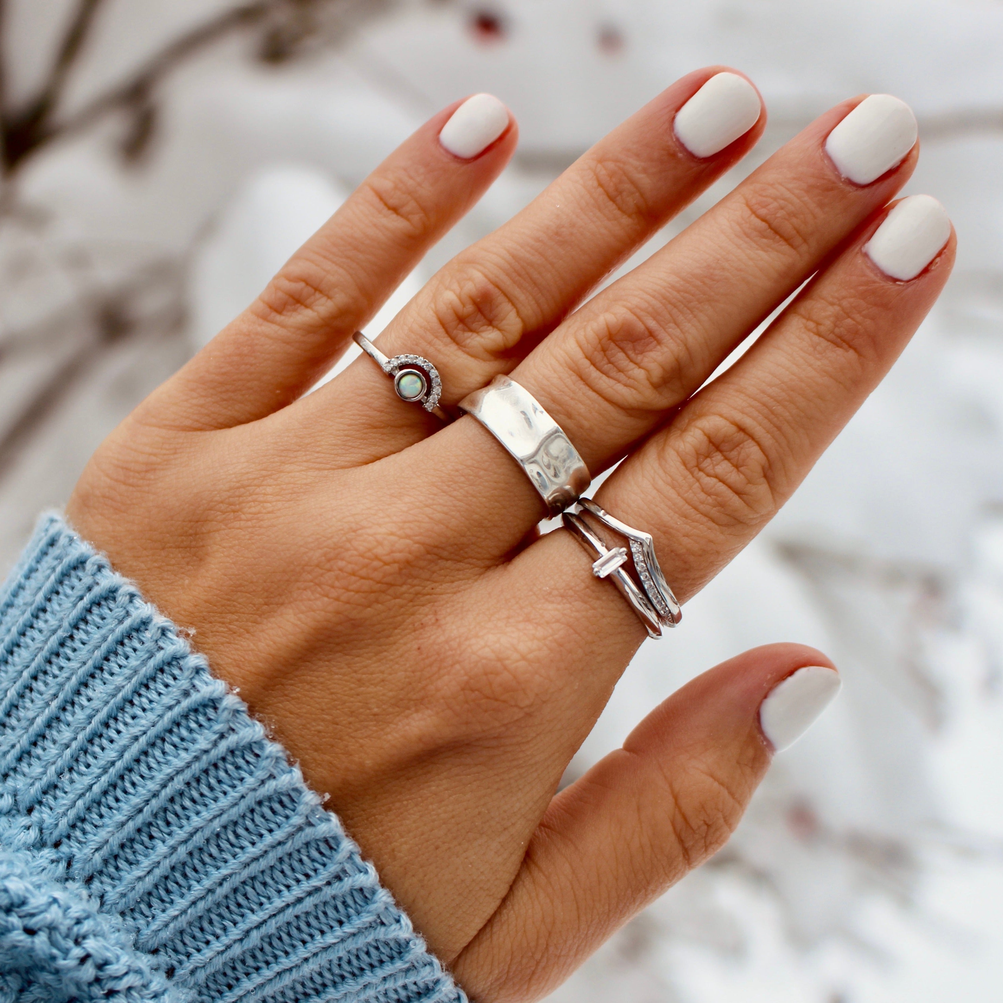 Bague Vëga en argent sterling 925 par créatival