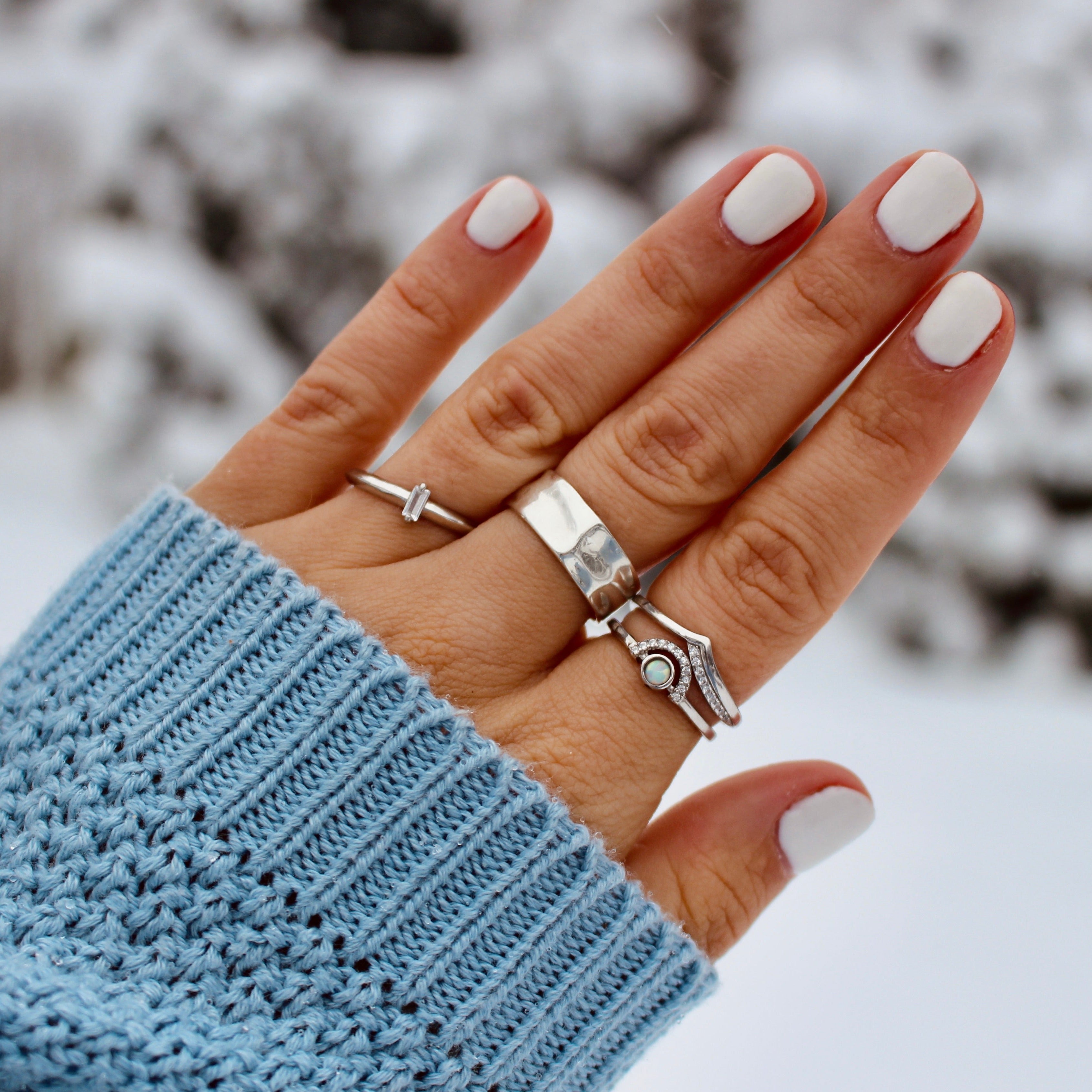 Bague Vëga en argent sterling 925 par créatival