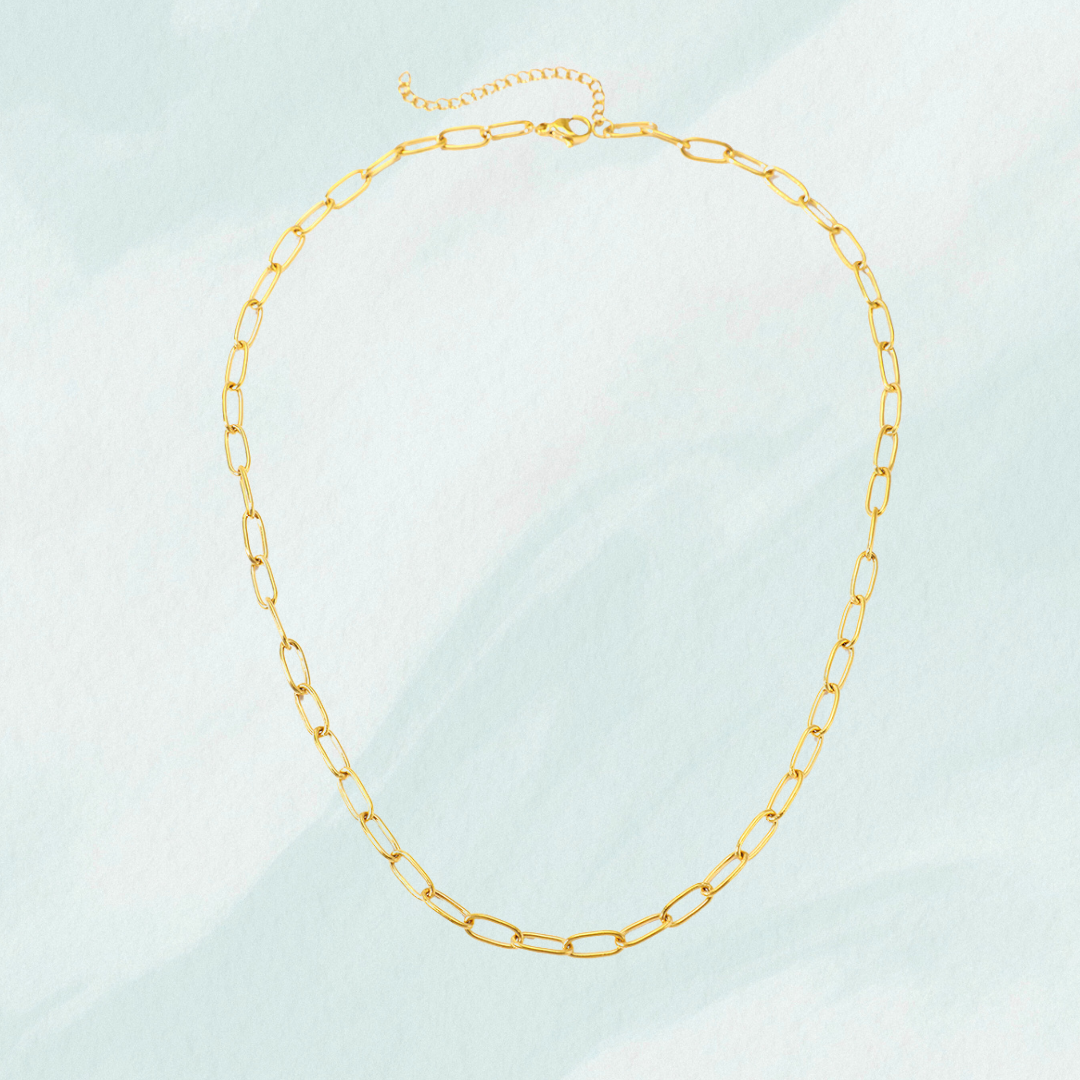 Collier paperclip or