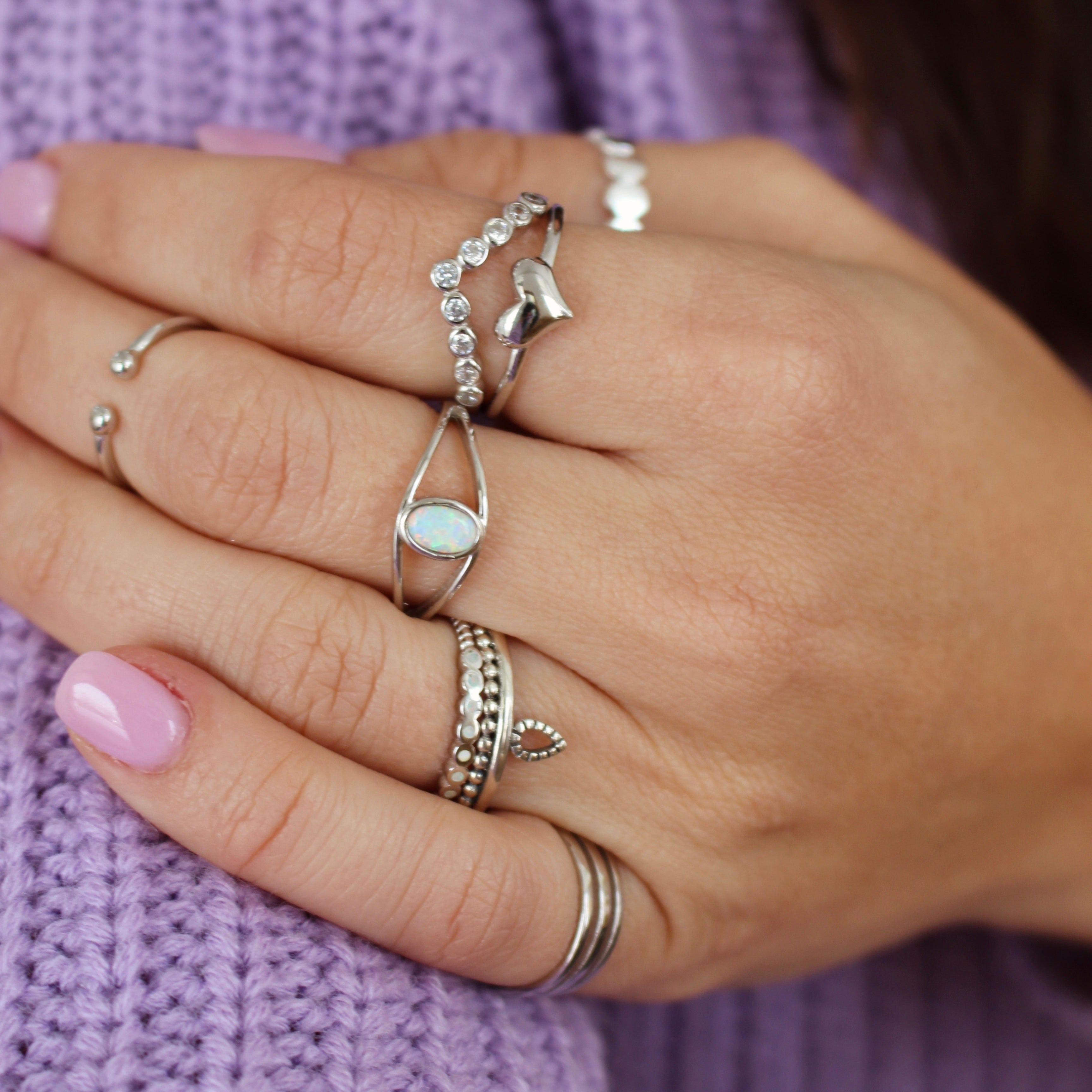 bague creatival en argent sterling .925