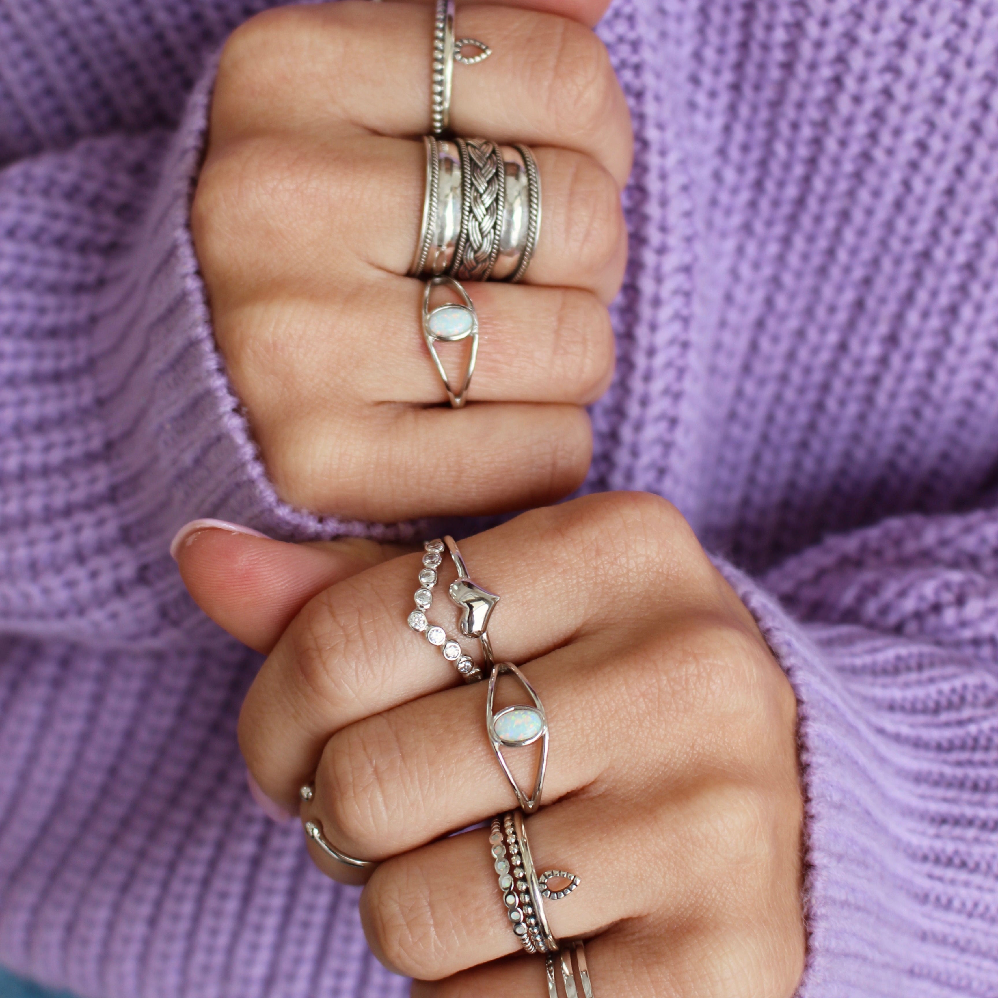 bague creatival en argent sterling .925