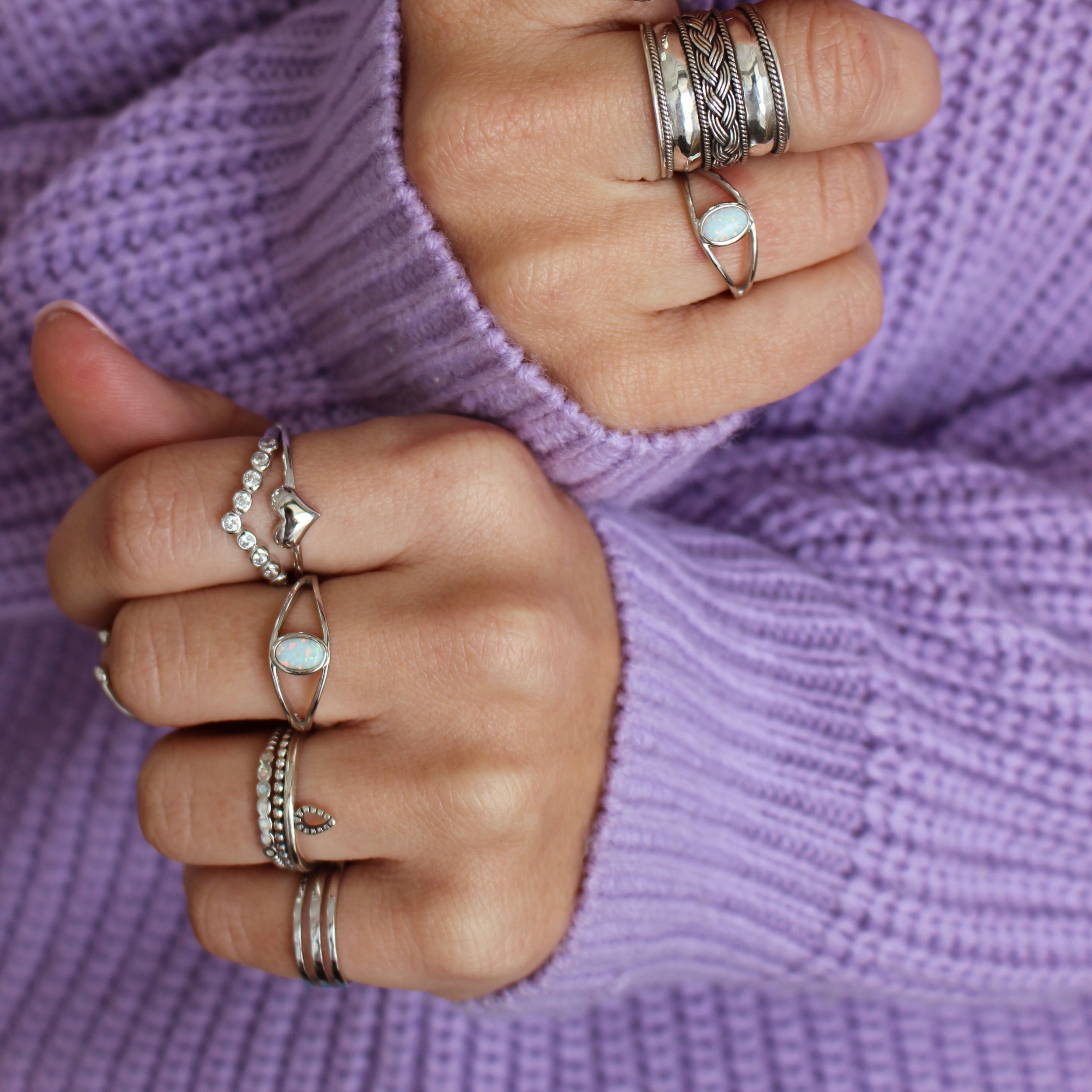 bague creatival en argent sterling .925