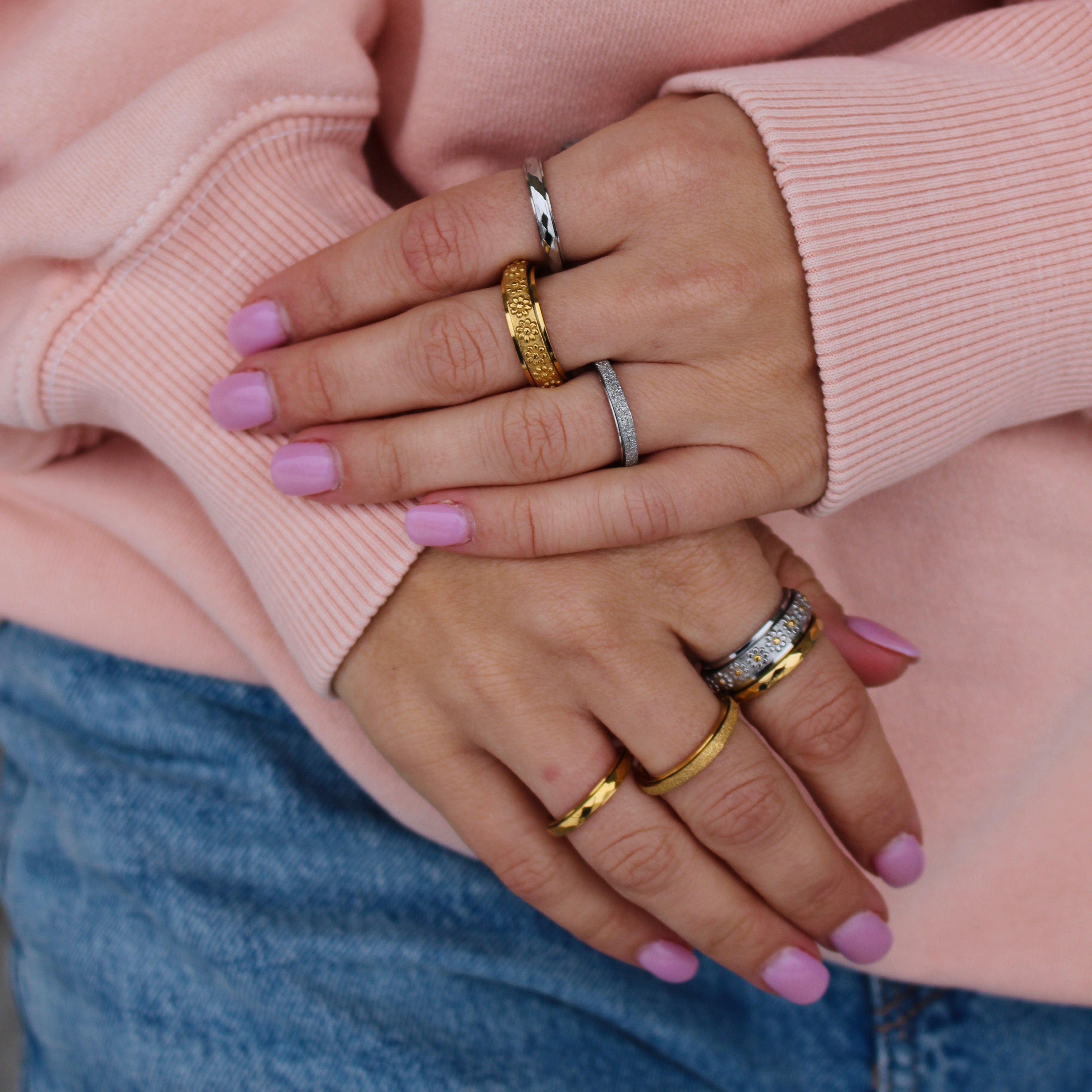 Calmi- Bague de méditation argent