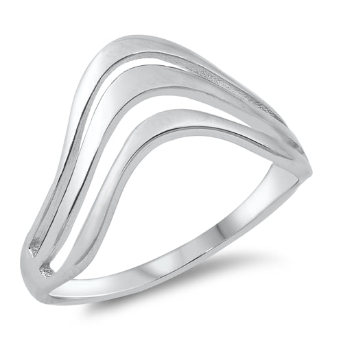 bague-triple-v-argent