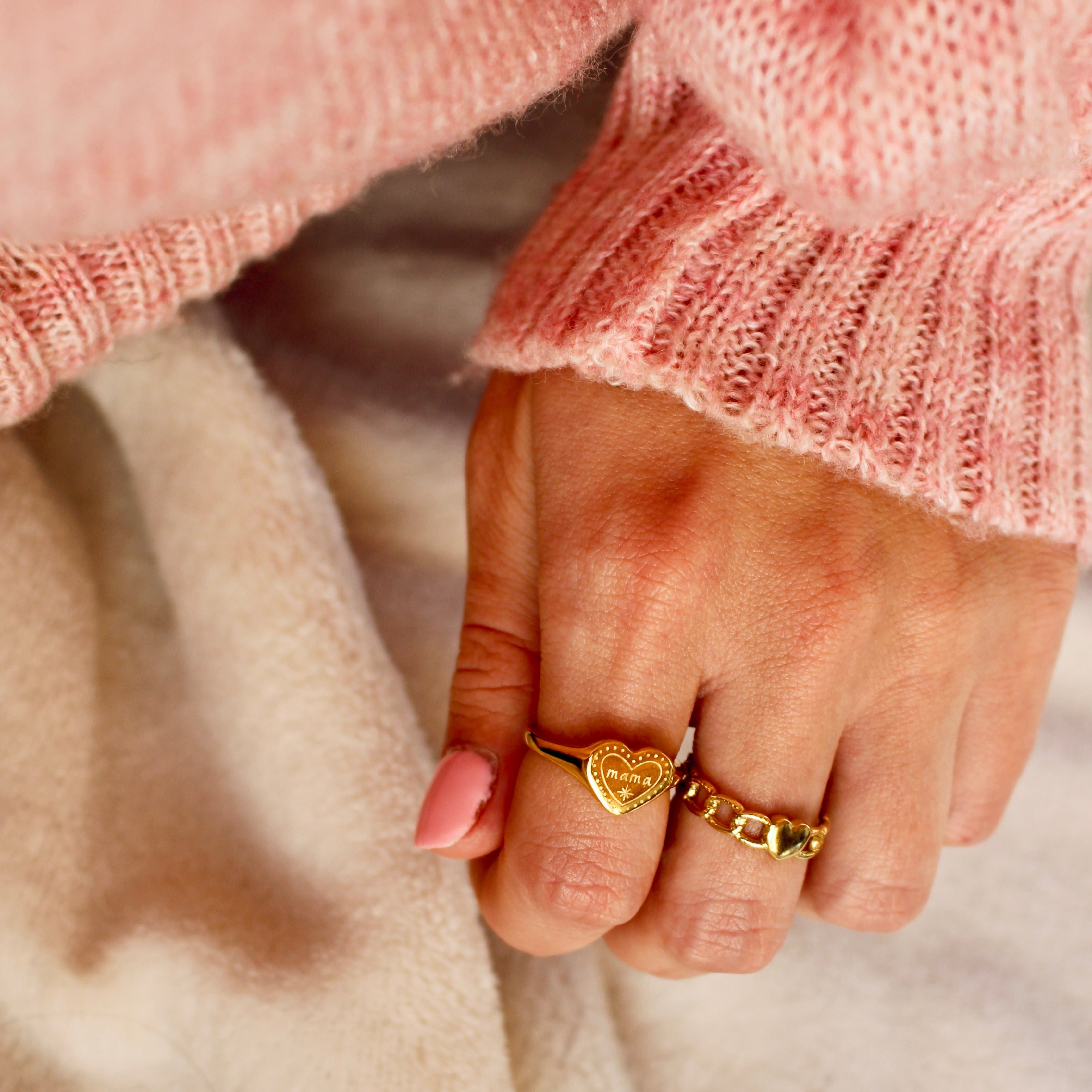 Look Bague MAMA en acier inoxydable r par créatival