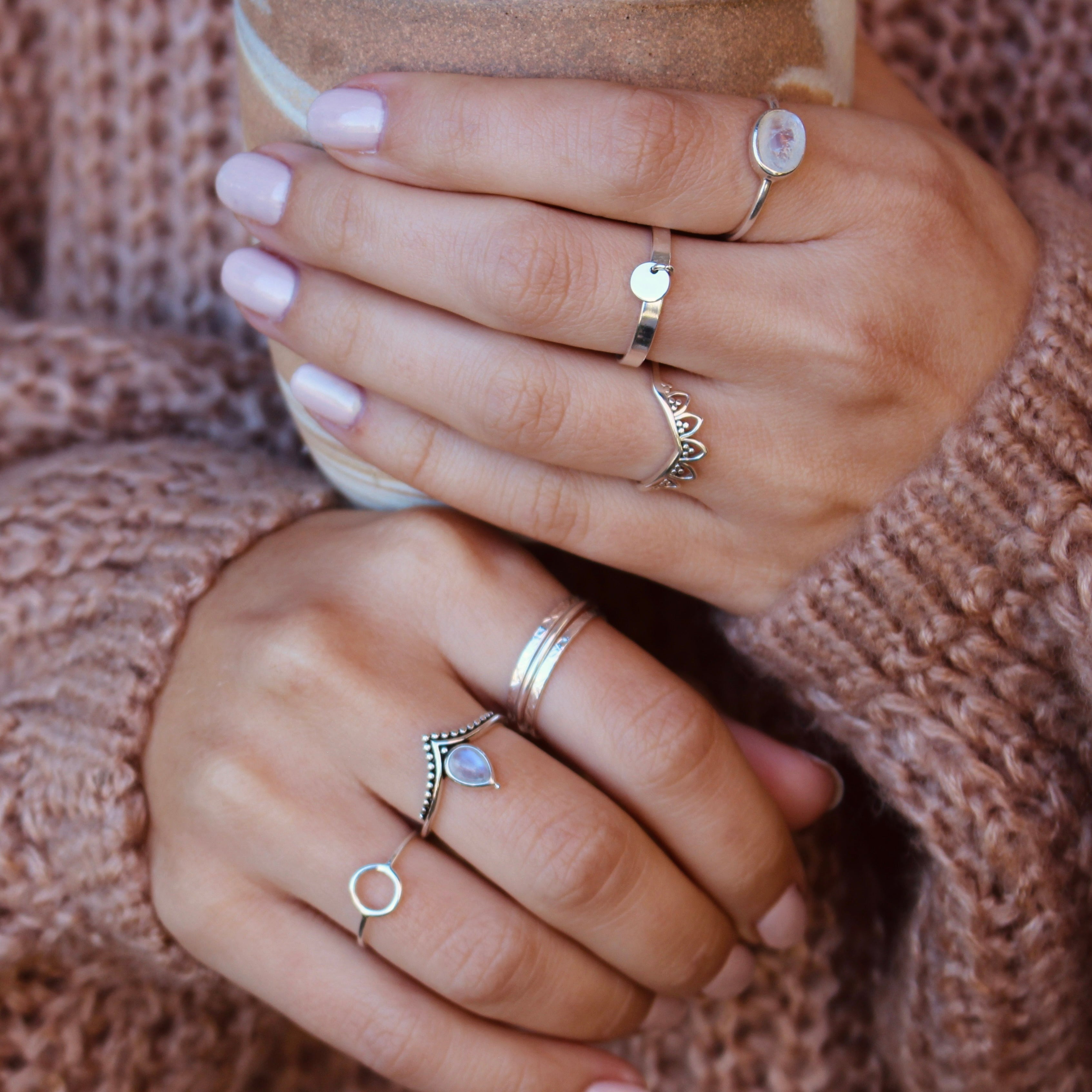 Look bague Charma en argent sterling 925 par créatival