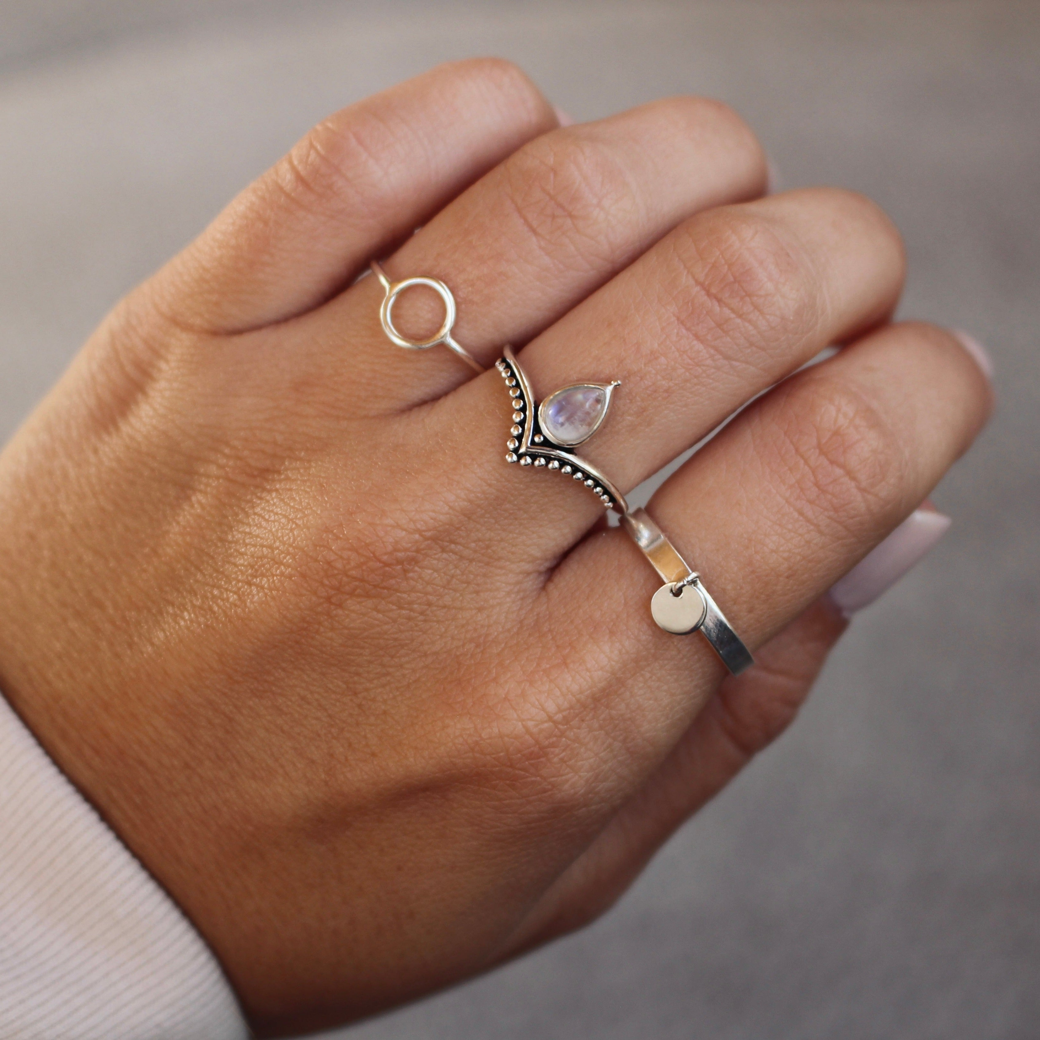 Look bague Charma en argent sterling 925 par créatival