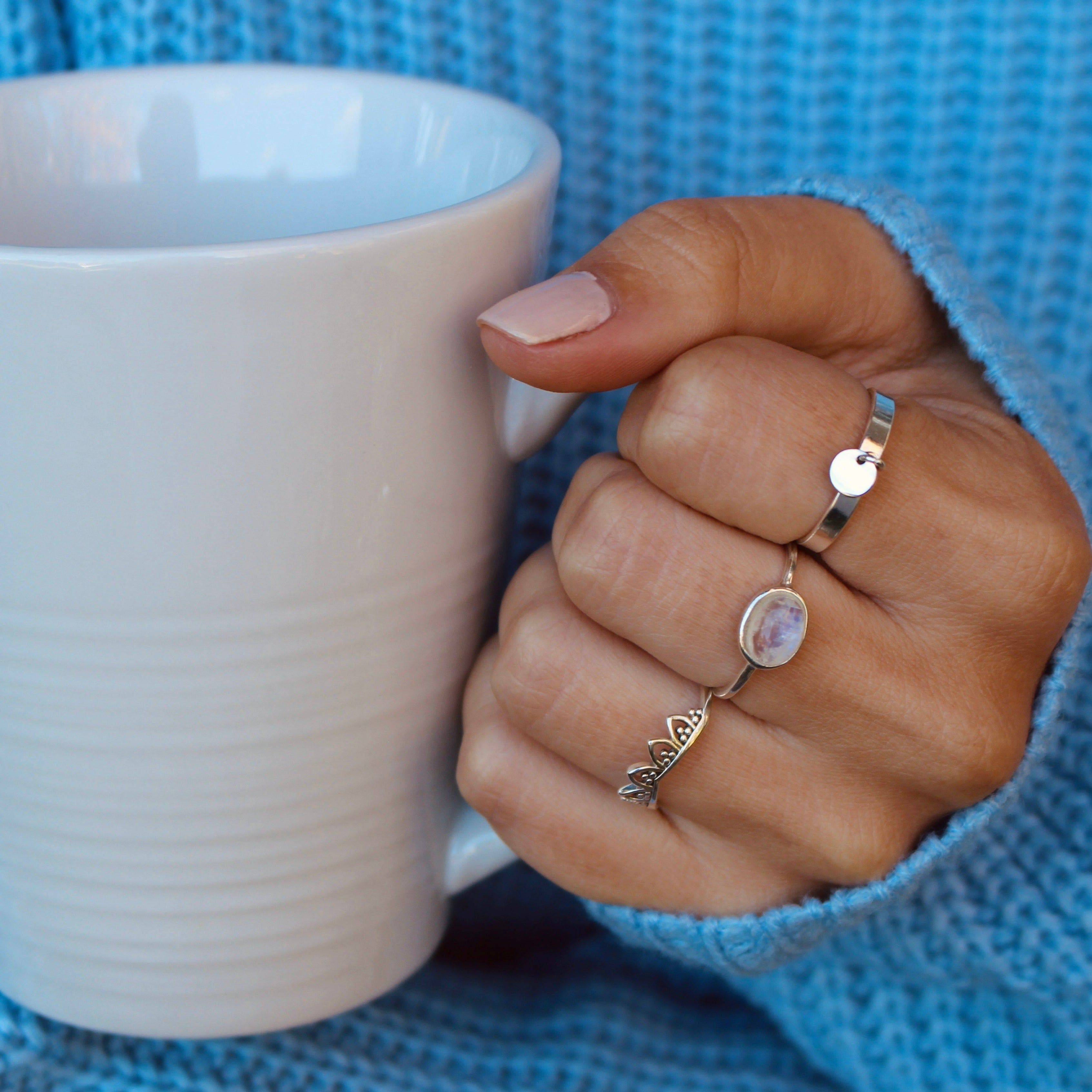 Look bague Charma en argent sterling 925 par créatival