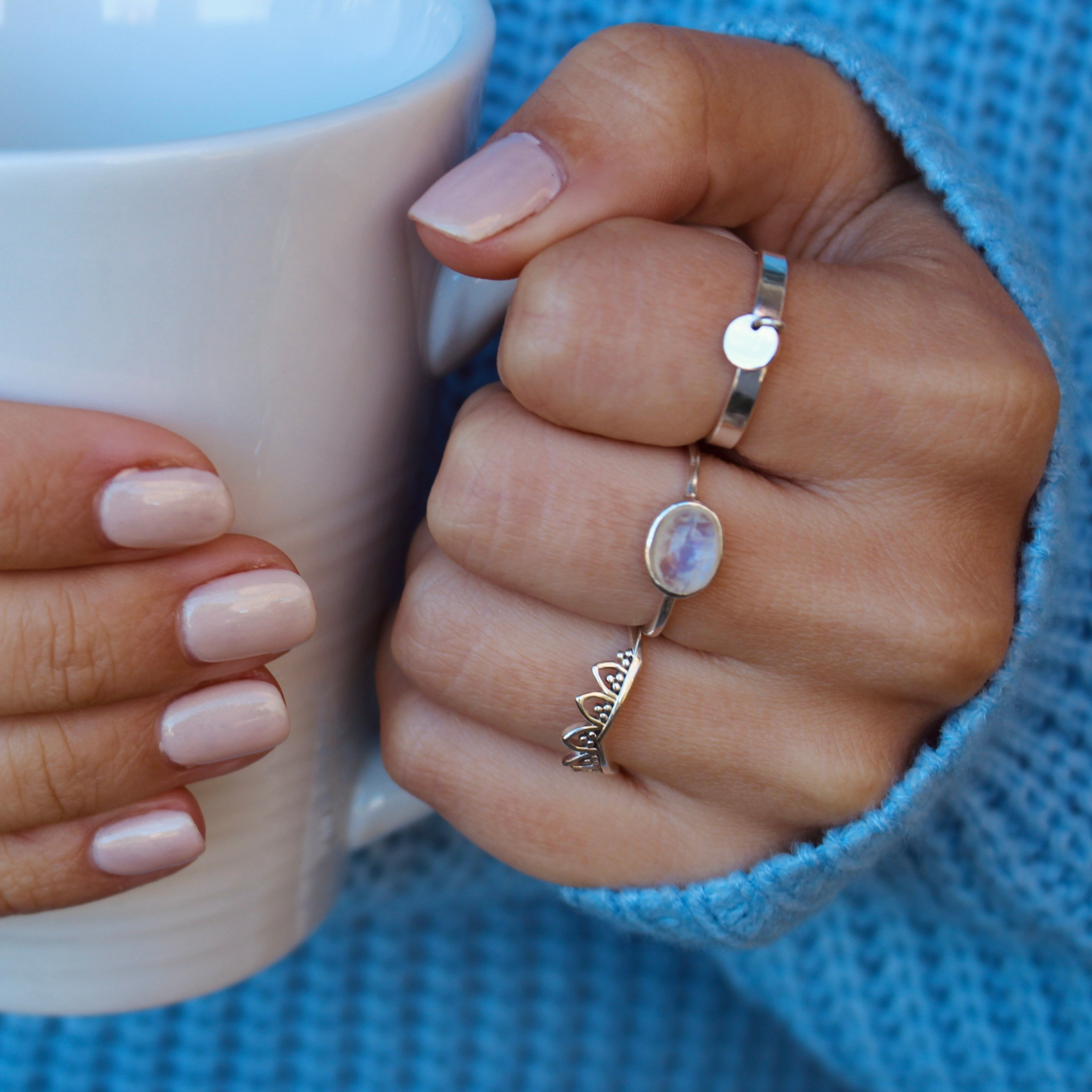 Look bague Charma en argent sterling 925 par créatival