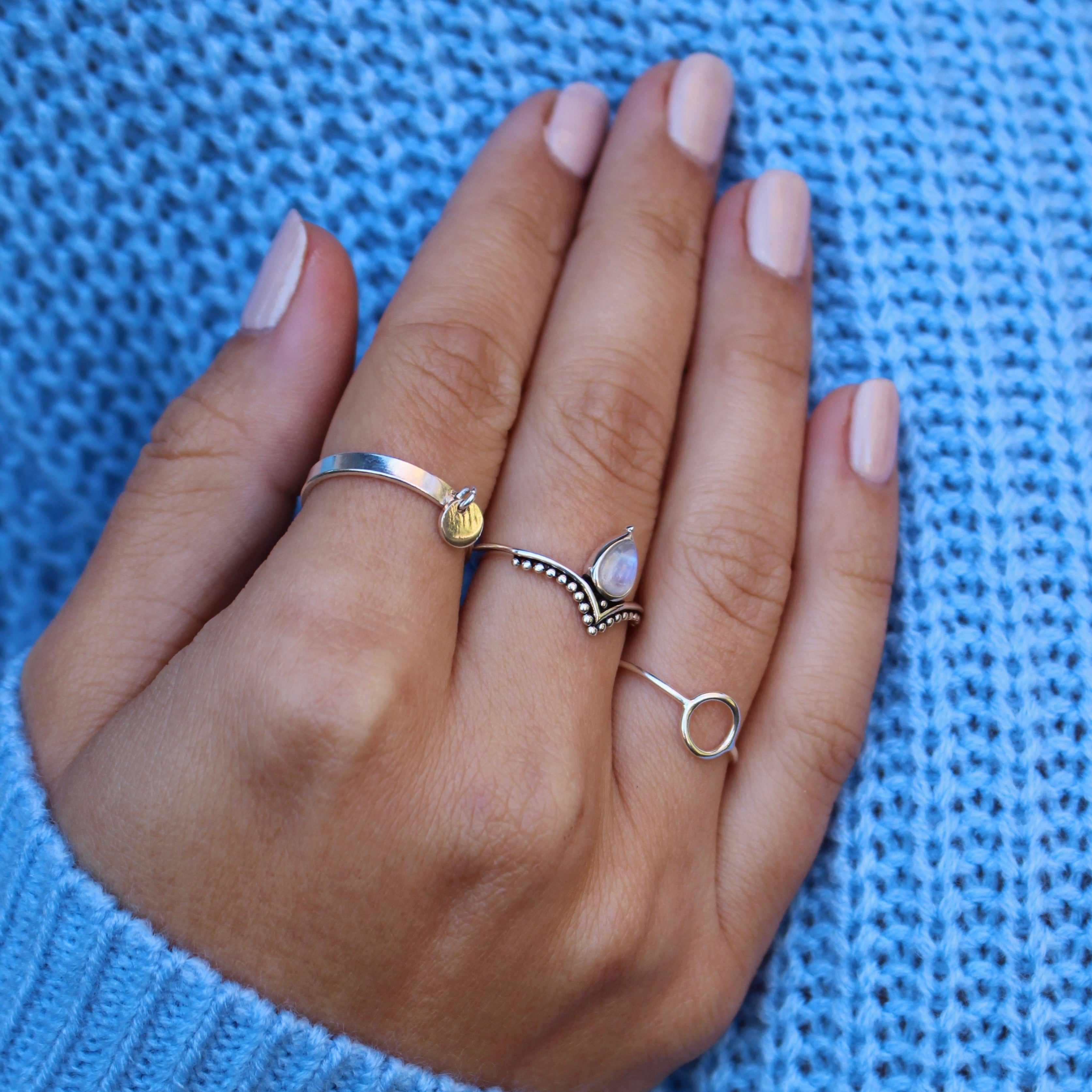 Look bague Charma en argent sterling 925 par créatival