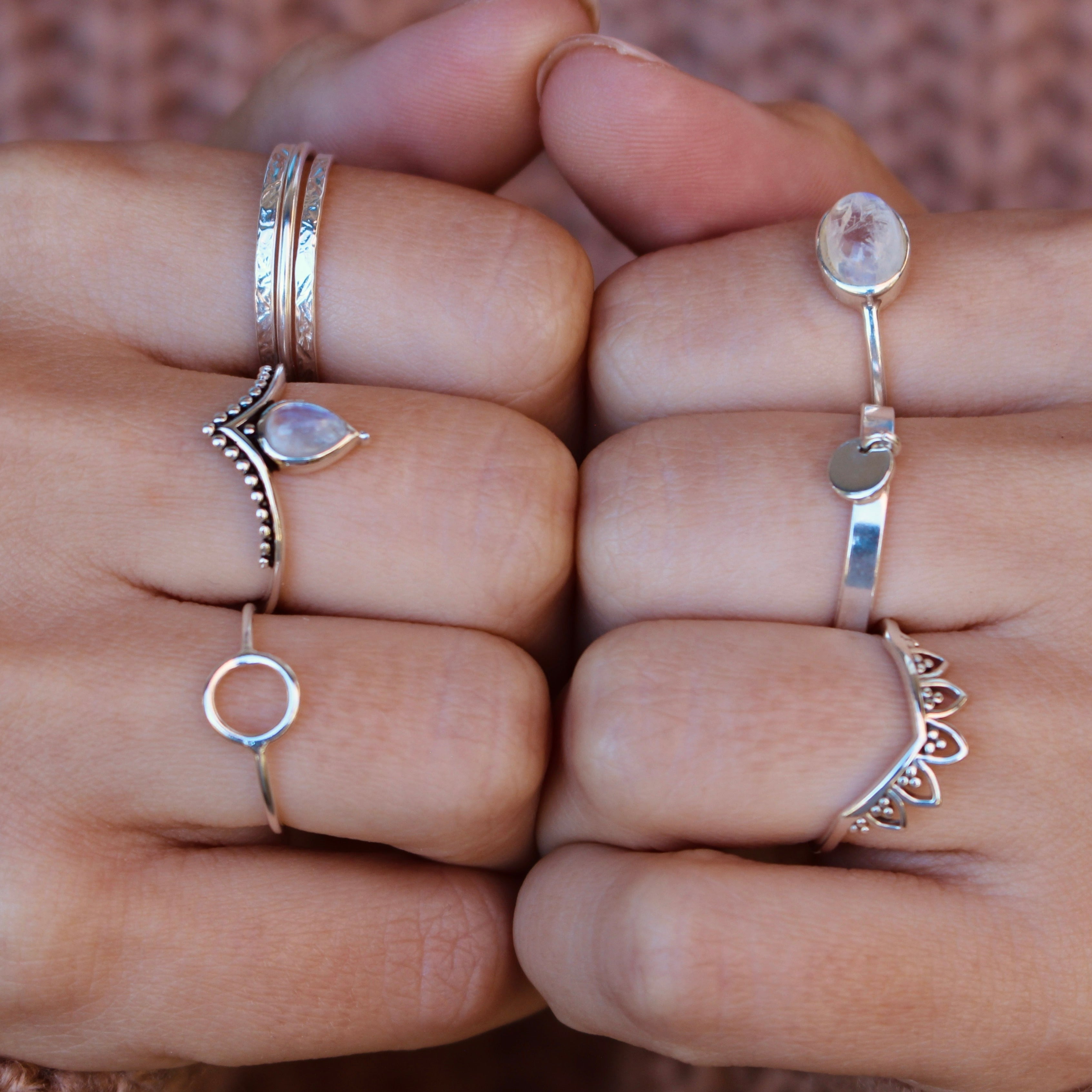 Look bague Charma en argent sterling 925 par créatival