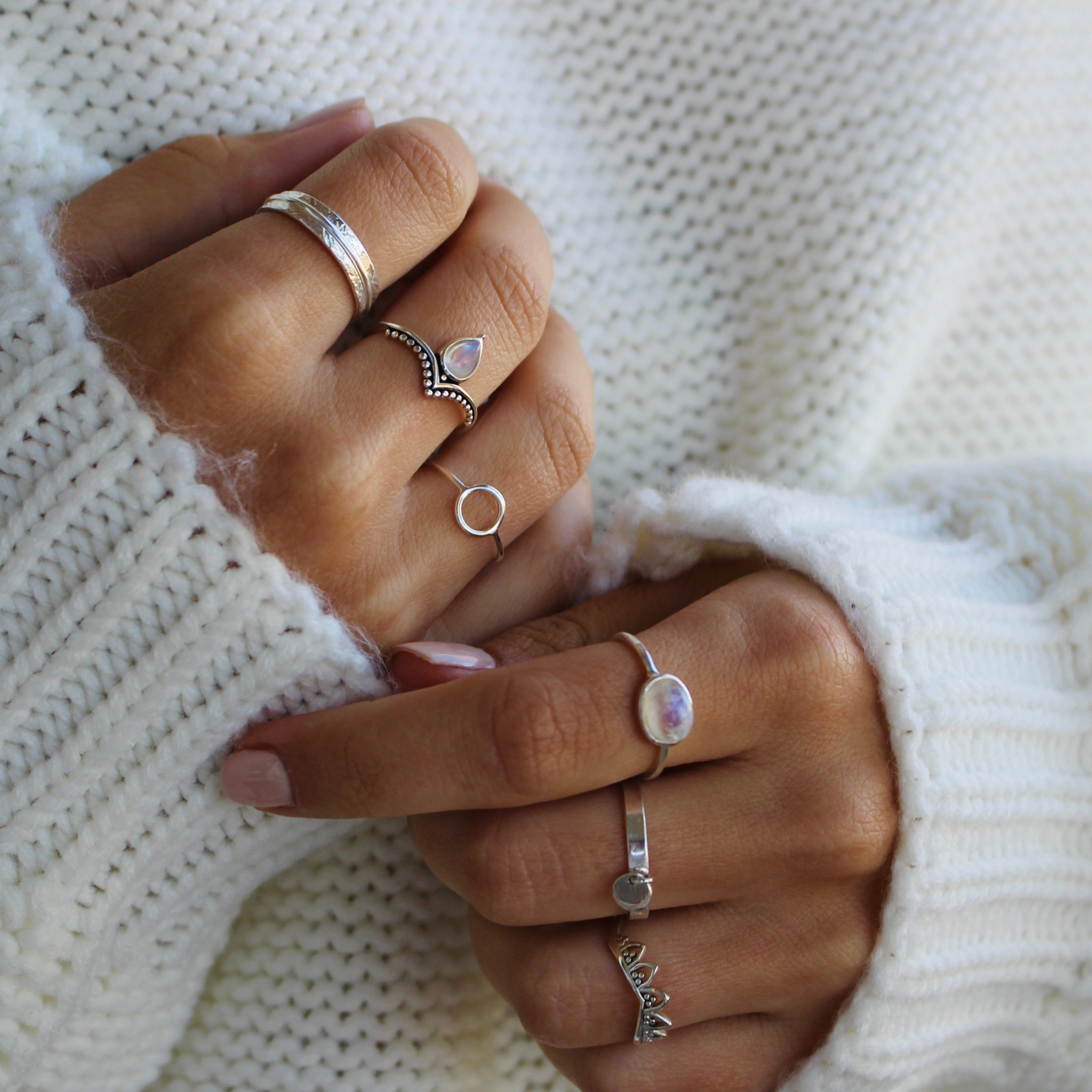 Look bague Charma en argent sterling 925 par créatival