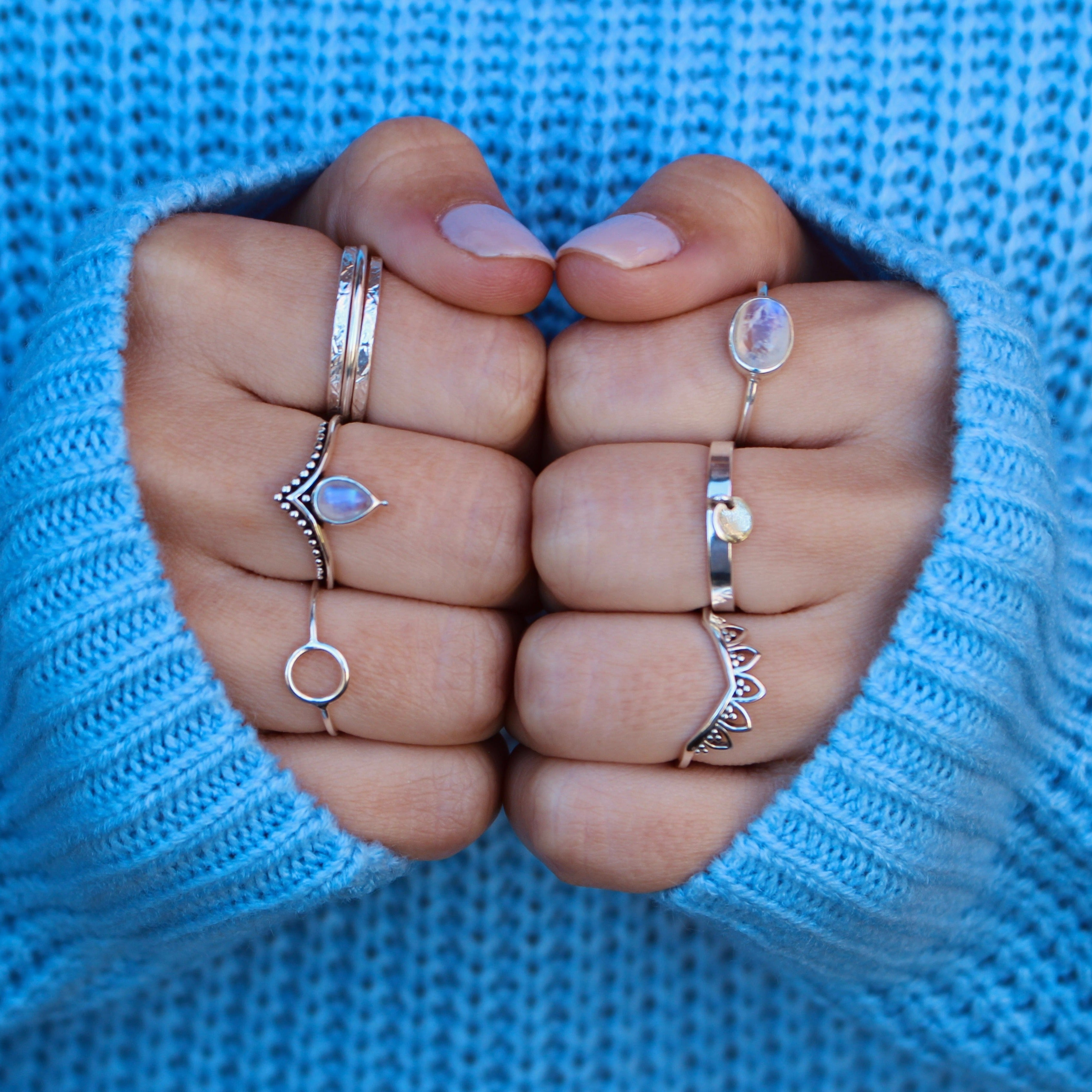 Look bague Charma en argent sterling 925 par créatival