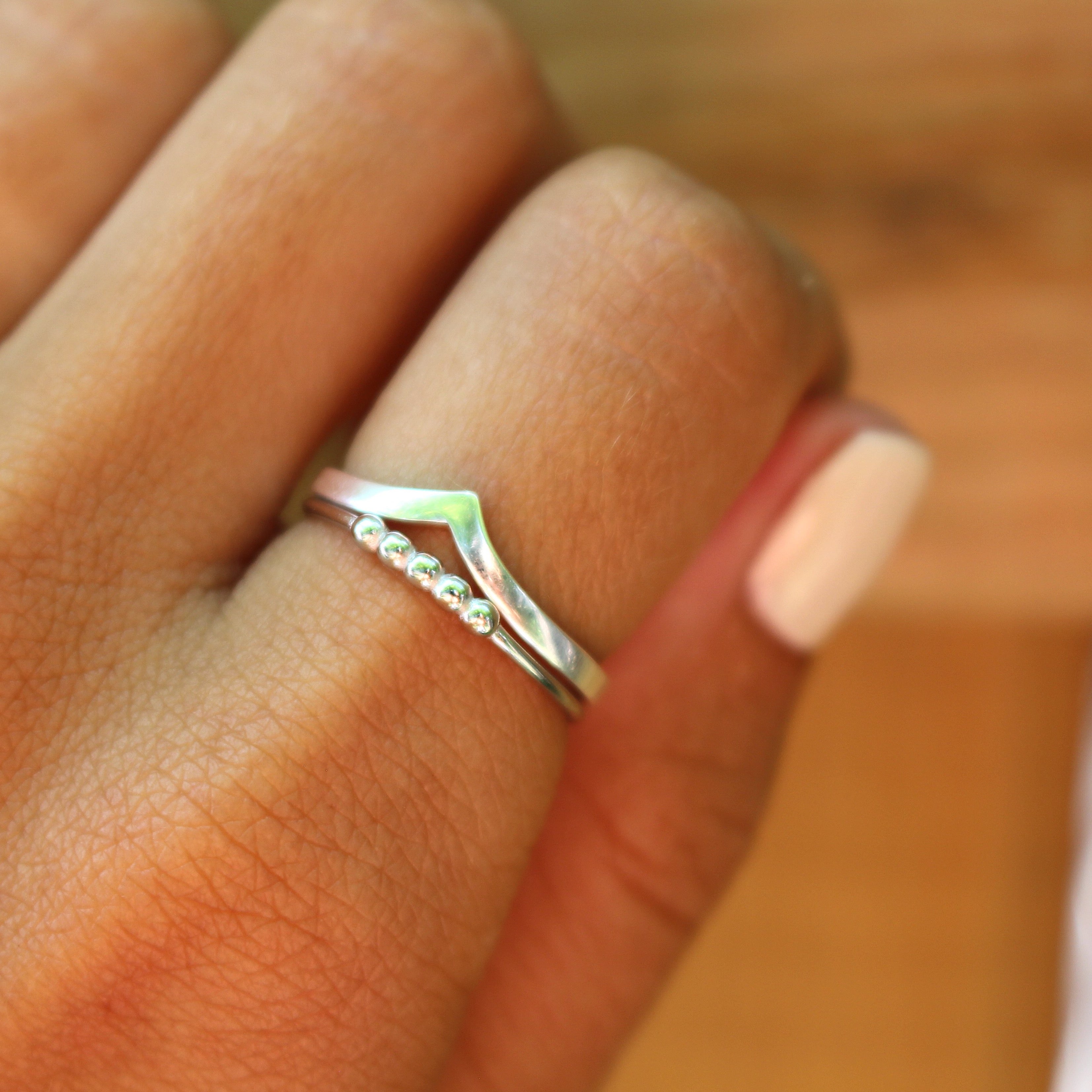 Marli et Lyra bagues en argent sterling .925 fait par Creatival