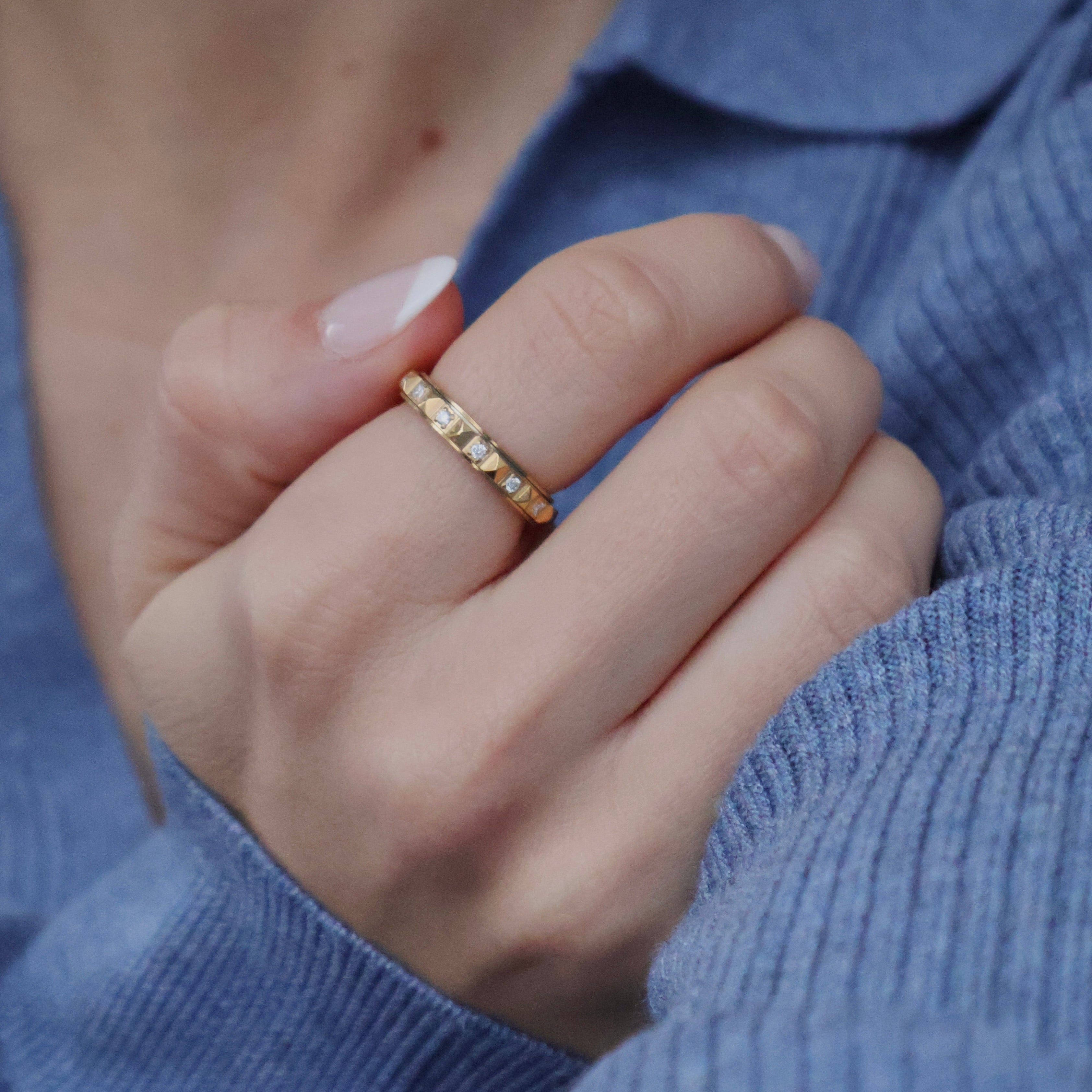 Hexago bague anti-stress