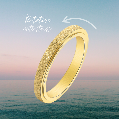 Séréna- Bague de méditation or