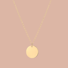 Collier médaillon 15mm