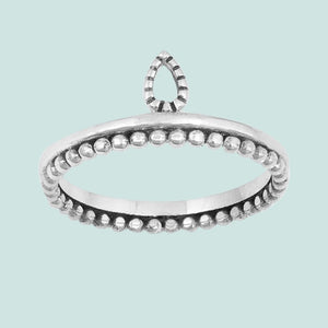 bague creatival en argent sterling .925