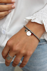 Bracelet billes argent ou or