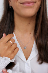 collier en argent sterling .925 à graver fait par creatival