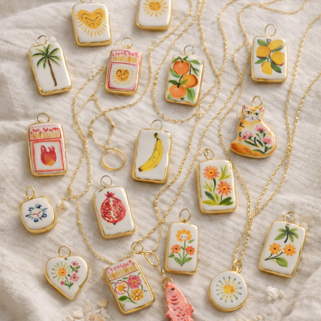 Collier porcelaine (bientôt disponible)