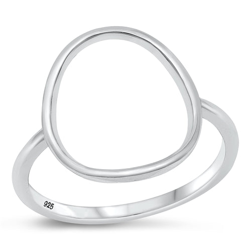 Bague Ovalia en argent sterling 925 par creatival