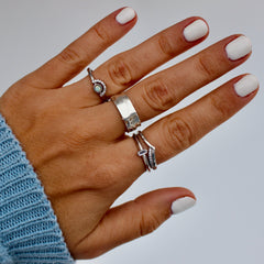 Bague Vëga en argent sterling 925 par créatival