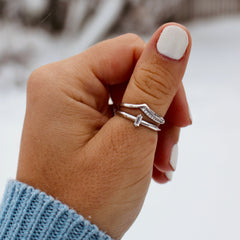 Bague Vëga en argent sterling 925 par créatival