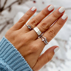 Bague Vëga en argent sterling 925 par créatival