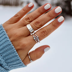 Bague Vëga en argent sterling 925 par créatival
