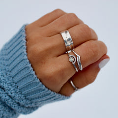 Bague Vëga en argent sterling 925 par créatival
