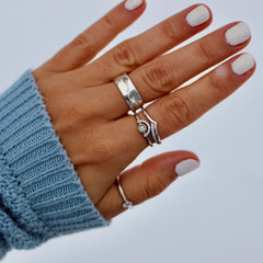 Bague Vëga en argent sterling 925 par créatival
