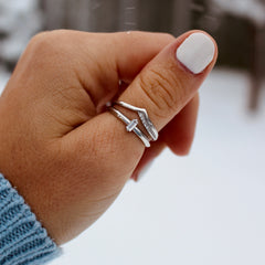 Bague Vëga en argent sterling 925 par créatival