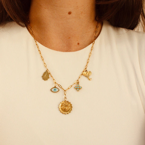 Collier paperclip or