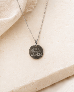 La coureuse en argent
