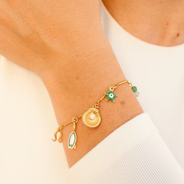 Bracelet tige or