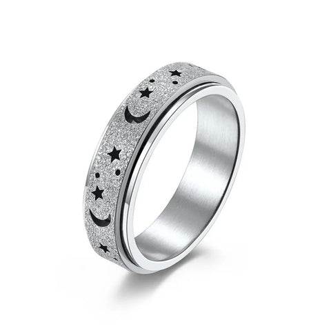 Cosmik-Bague méditation argent