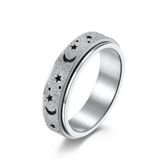 Cosmik-Bague méditation argent