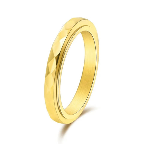 Calmi- Bague de méditation or
