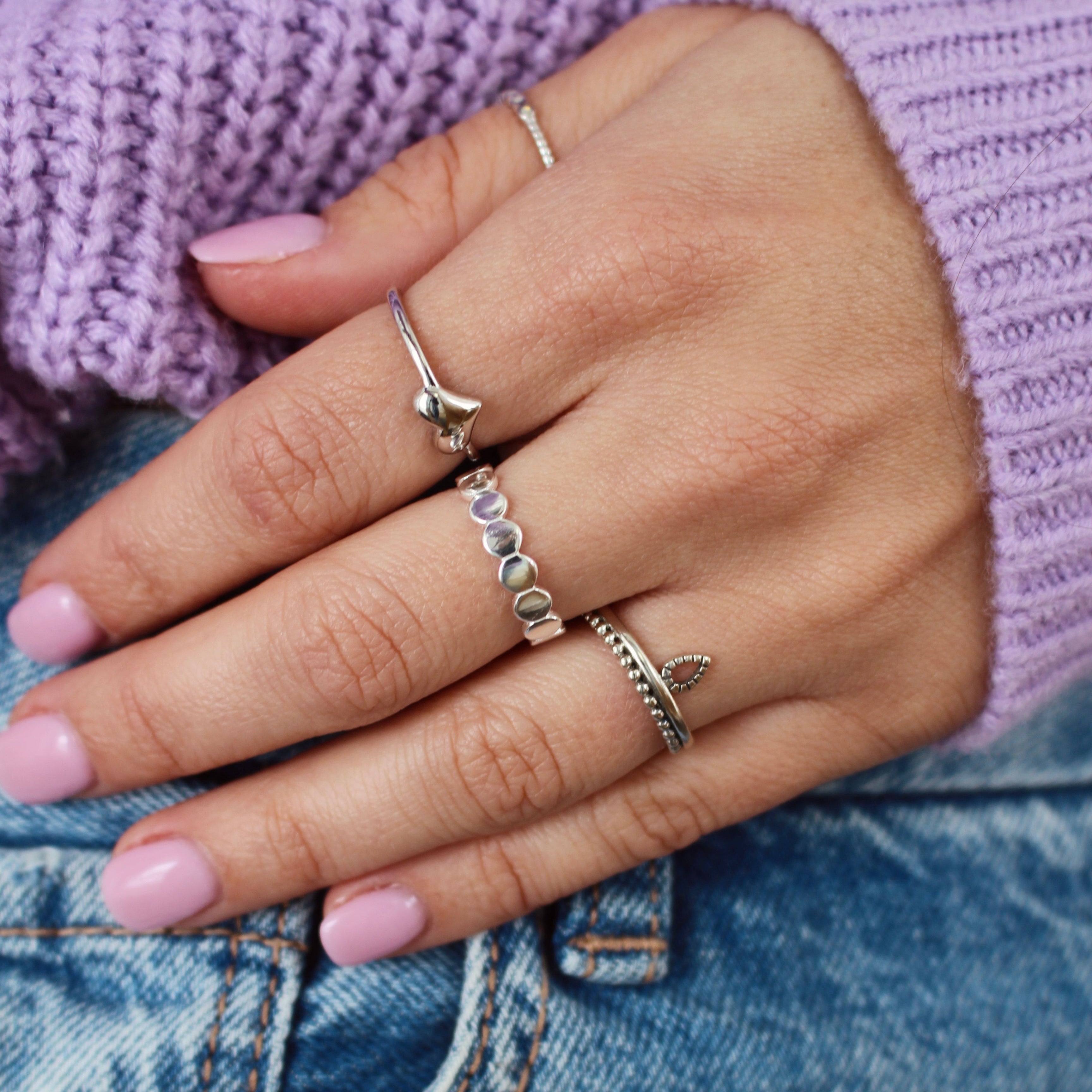 bague creatival en argent sterling .925