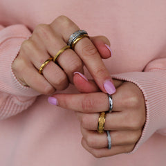 Séréna- Bague de méditation or