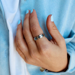 bague rotative anti-stress en acier inoxydable par creatival