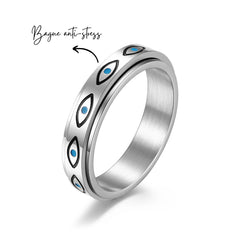 bague rotative anti-stress en acier inoxydable par creatival