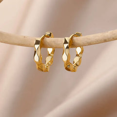 boucle-oreille-geometrique-ronde